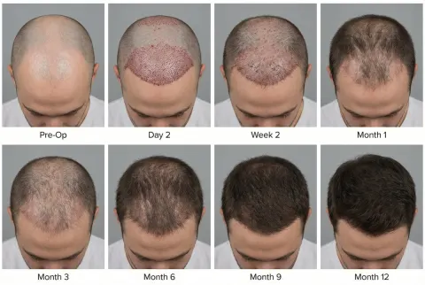 Hair Transplant Recovery Timeline