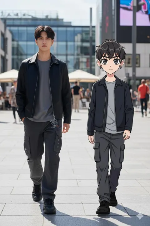Fashion Street Dual Reality