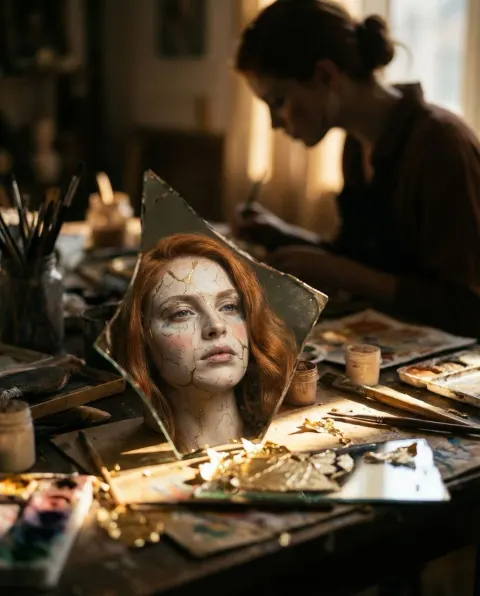 Artisan in Broken Glass