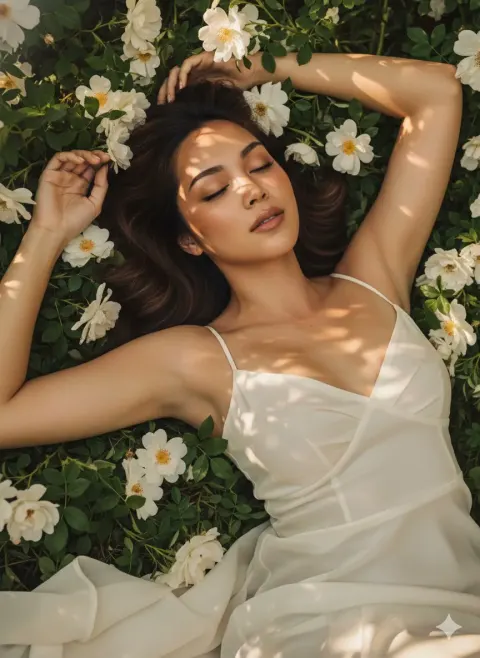 Dreamy Garden Fashion Editorial
