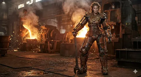 Steel Angel Forged