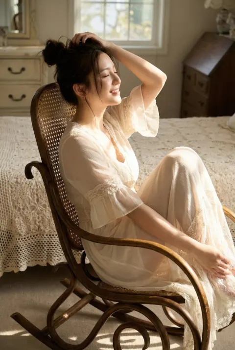 Golden Hour Lace Reverie