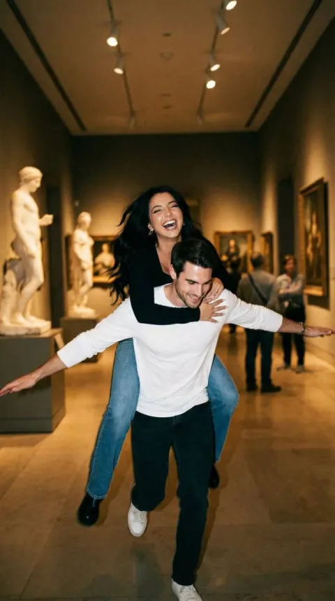 Playful Museum Piggyback Run