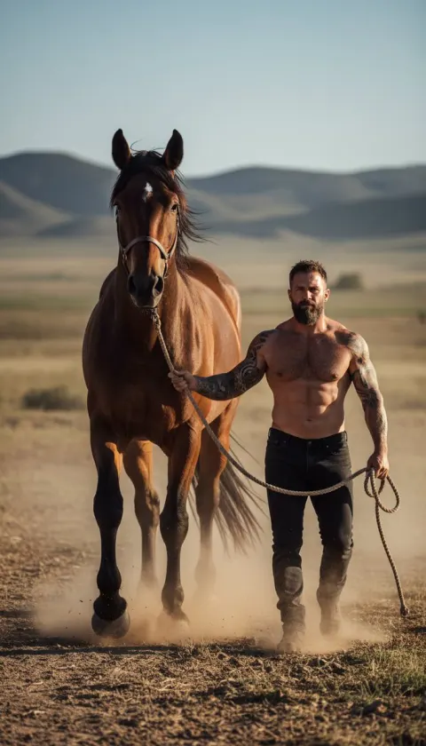 Man and His Mighty Steed