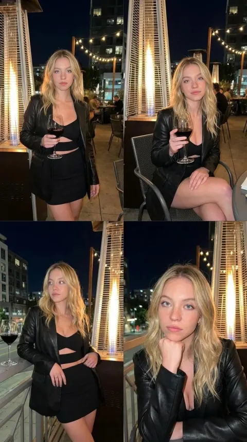 Urban Nightlife Fashion Collage