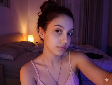 Intimate Low Light Bedroom Selfie Portrait