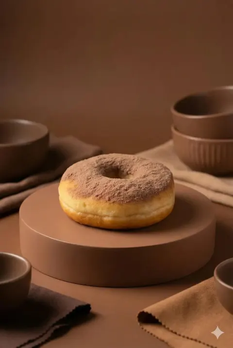 Chocolate Donut Studio Shoot