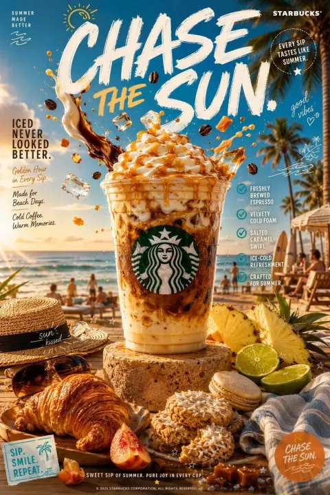 Chase the Sun: Starbucks Summer