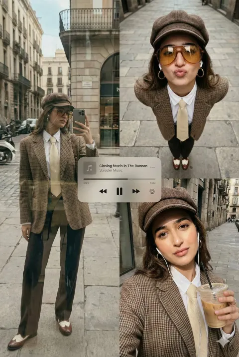 Stylish Urban Fashion Collage