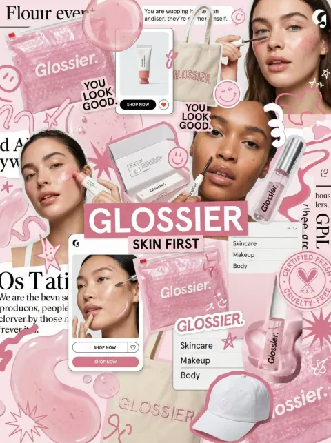 Glossier Brand World Explosion