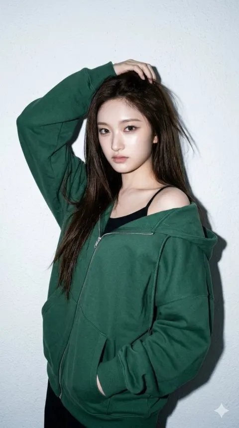 Wonyoung Minimalist Studio Portrait