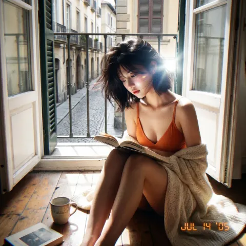 Vintage Candid Snapshot Aesthetic