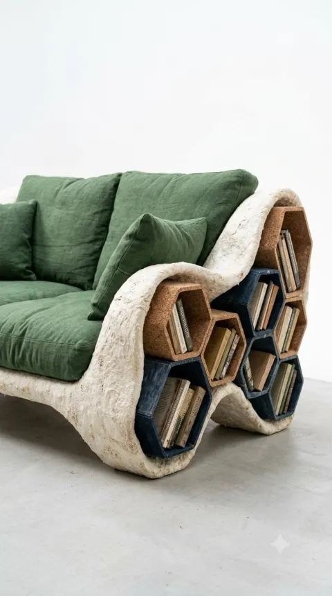 Architectural Chair Shelf Fusion