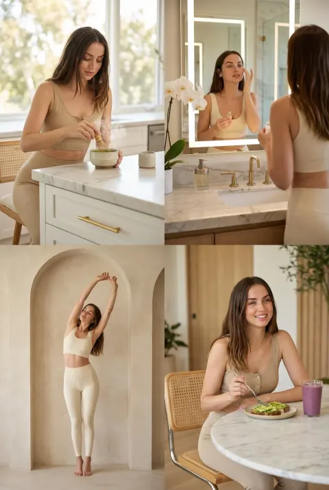 Luxury Wellness Morning Rituals