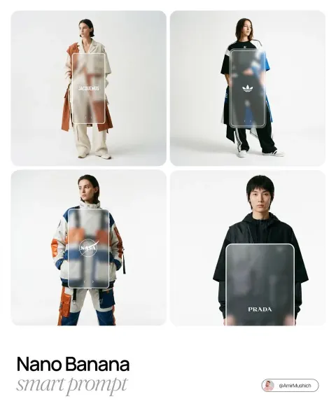 Avant-Garde Streetwear Editorial UI
