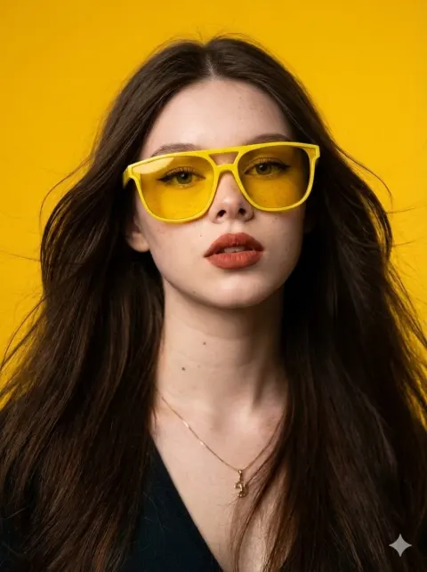 Golden Glow Glamour Portrait