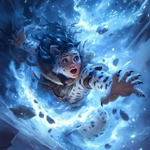 D&D Shapeshifter Snow Leopard Transformation