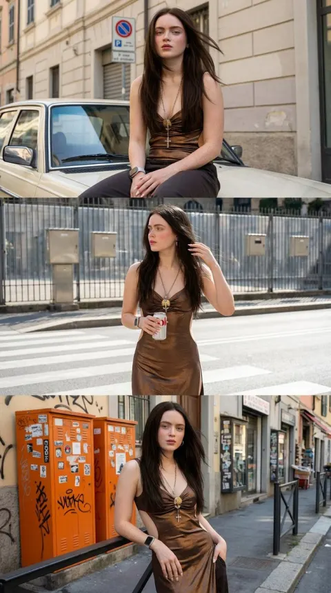 Urban Chic Street Fashion Portrait