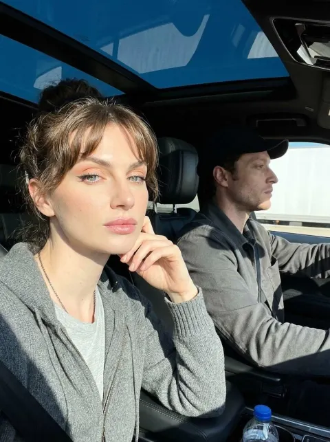 Sunlit Car Romance