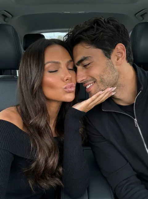 Luxury Car Couple Selfie Moment