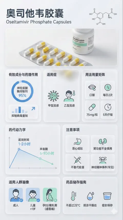 Minimalist Medical Drug Infographic