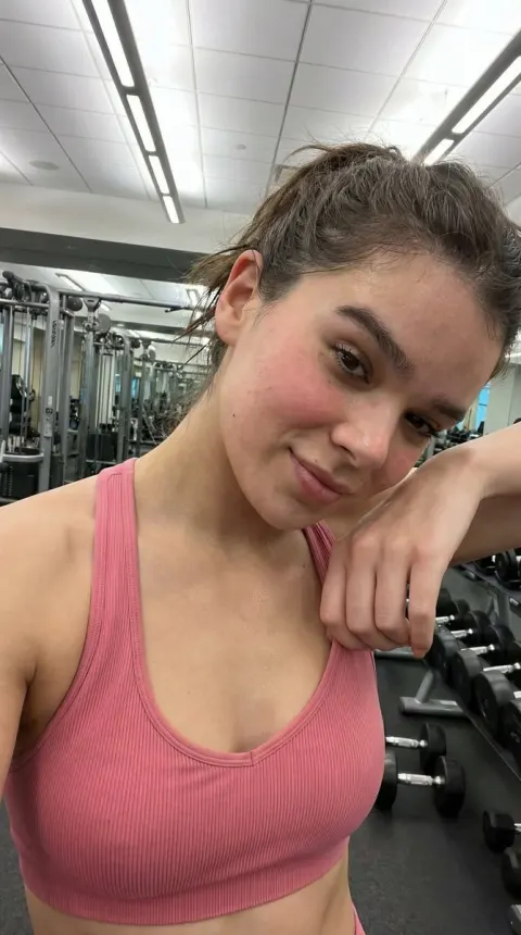 Sweaty Post-Workout Selfie