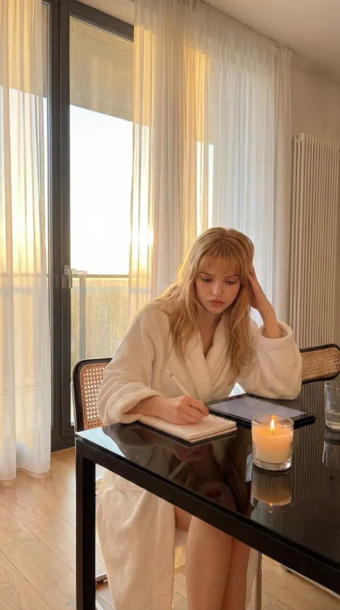 Golden Hour Writing Moment