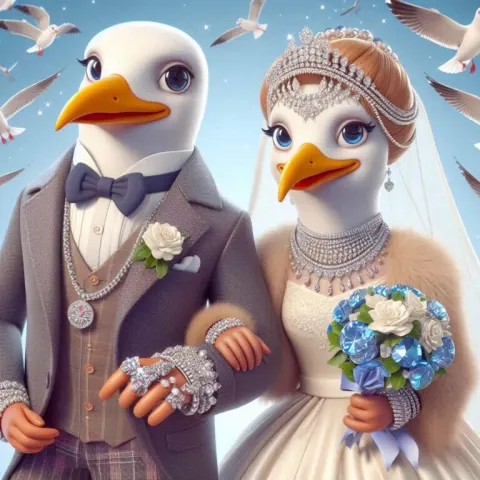 Supernatural seagull wedding extreme
