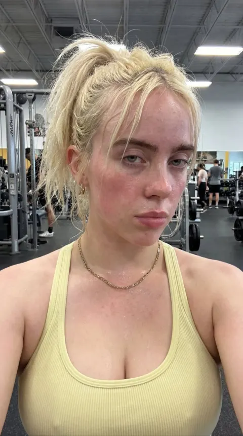 Sweaty Gym Selfie