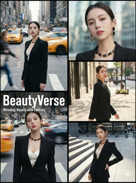 Urban Fashion Editorial Collage