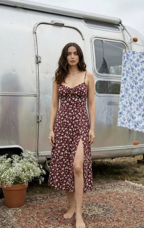 Bohemian Summer Airstream Portrait