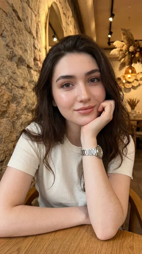 Cozy Cafe Casual Portrait Prompt