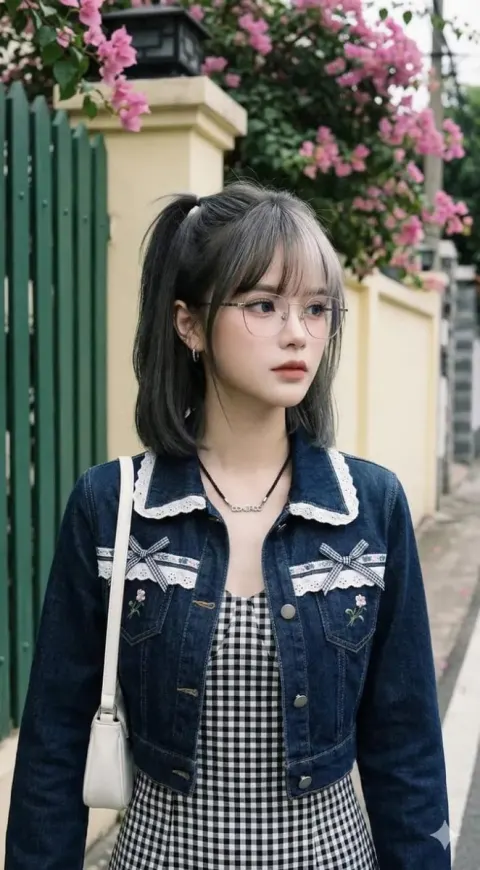 Urban Street Fashion Portrait
