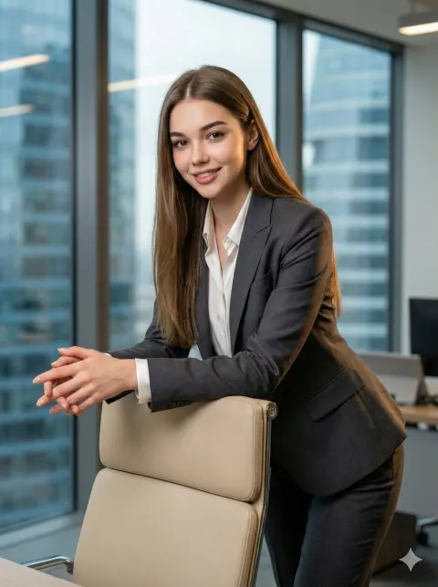 Executive Power Portrait in Light