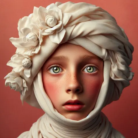 Surreal Photorealistic Boy Portrait