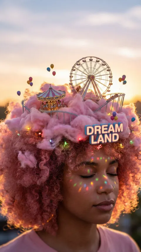 Dreamland Park Above Clouds