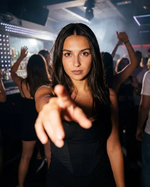 Nightclub Fashion Portrait