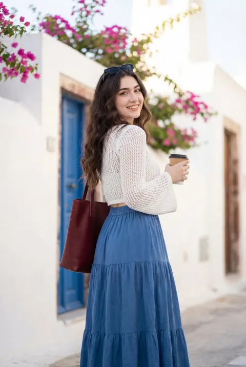 Mediterranean Summer Gaze