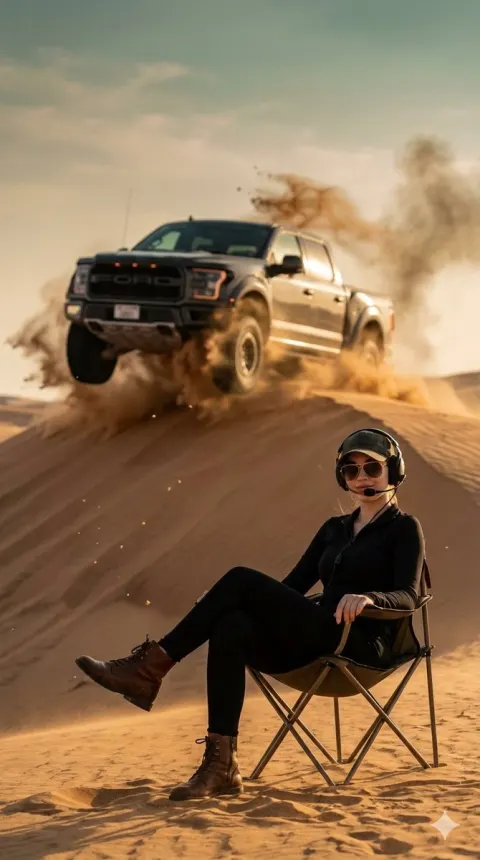 Desert Dune High Speed Action