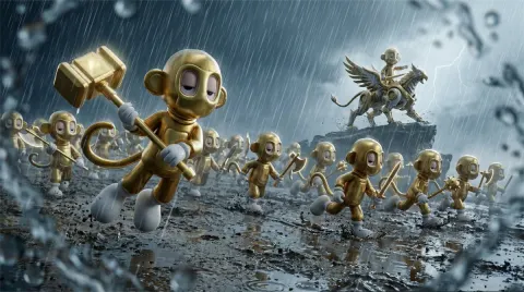 Bean Soldiers Storm Charge