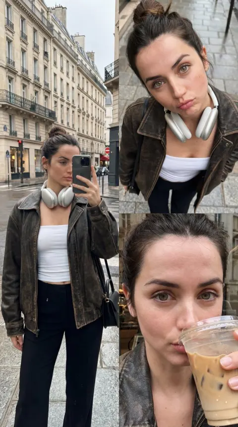 Ana de Armas Urban Street Style