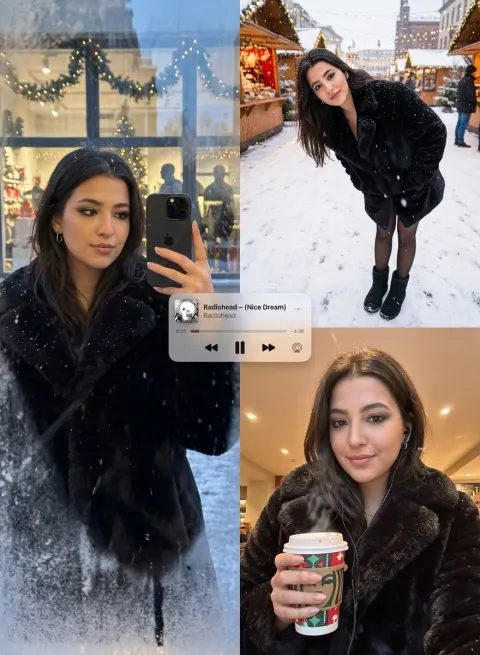 Cozy Winter iPhone Street Photography