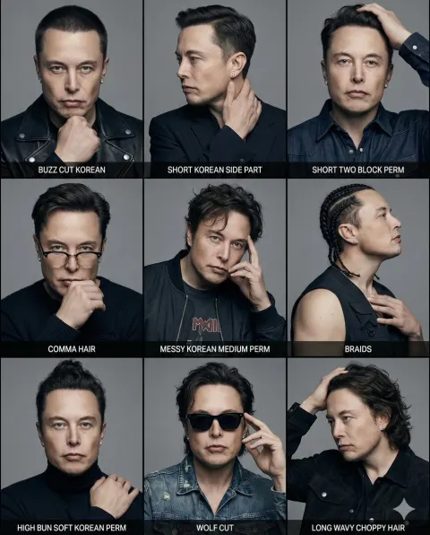 K-Style Bad Boy Hair Lookbook