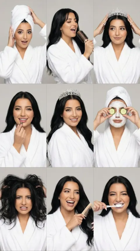 Beauty Bathroom Photoshoot