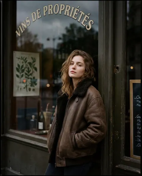 Dusk Paris Mood Film Portrait