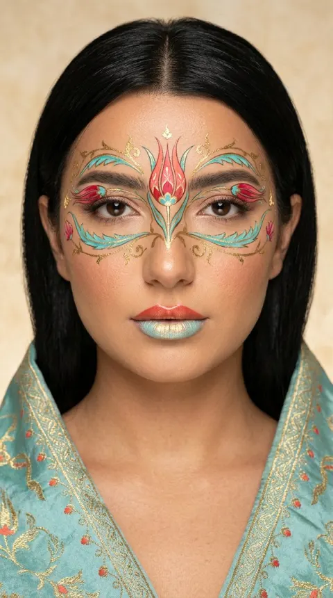 Ottoman Tulip Miniature Makeup Art