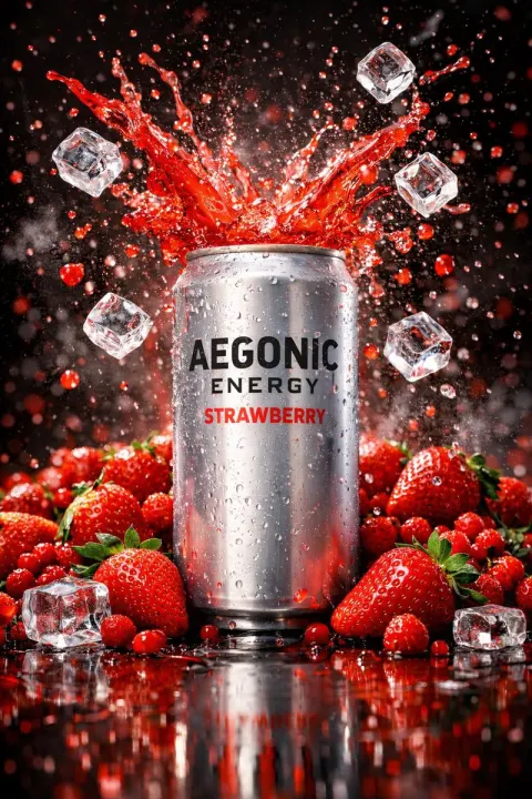 Strawberry Energy Blast Freeze