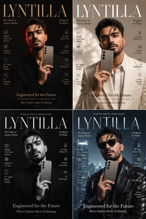 LYNTILLA Luxury Phone Cover