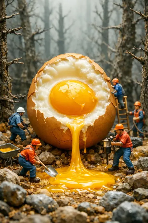 Giant Egg Workers
