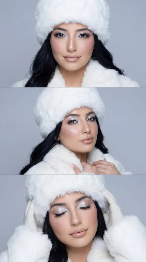 Ice Fur Couture Beauty Editorial